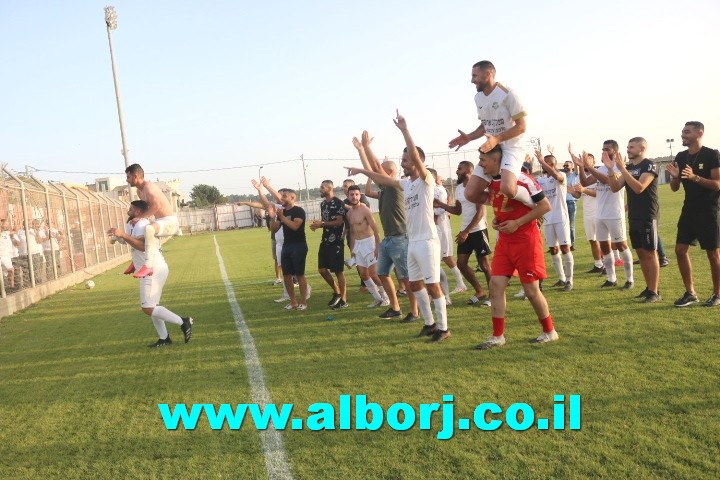 مكابي أبناء الجديدة/المكر يفوز على مكابي أبوسنان يقترب من الدرجة الثانية ويهدي الفوز للاعب سليم واكد بمناسبة زواجه الأسبوع المقبل(فيديو وصور البُرج الألكتروني)