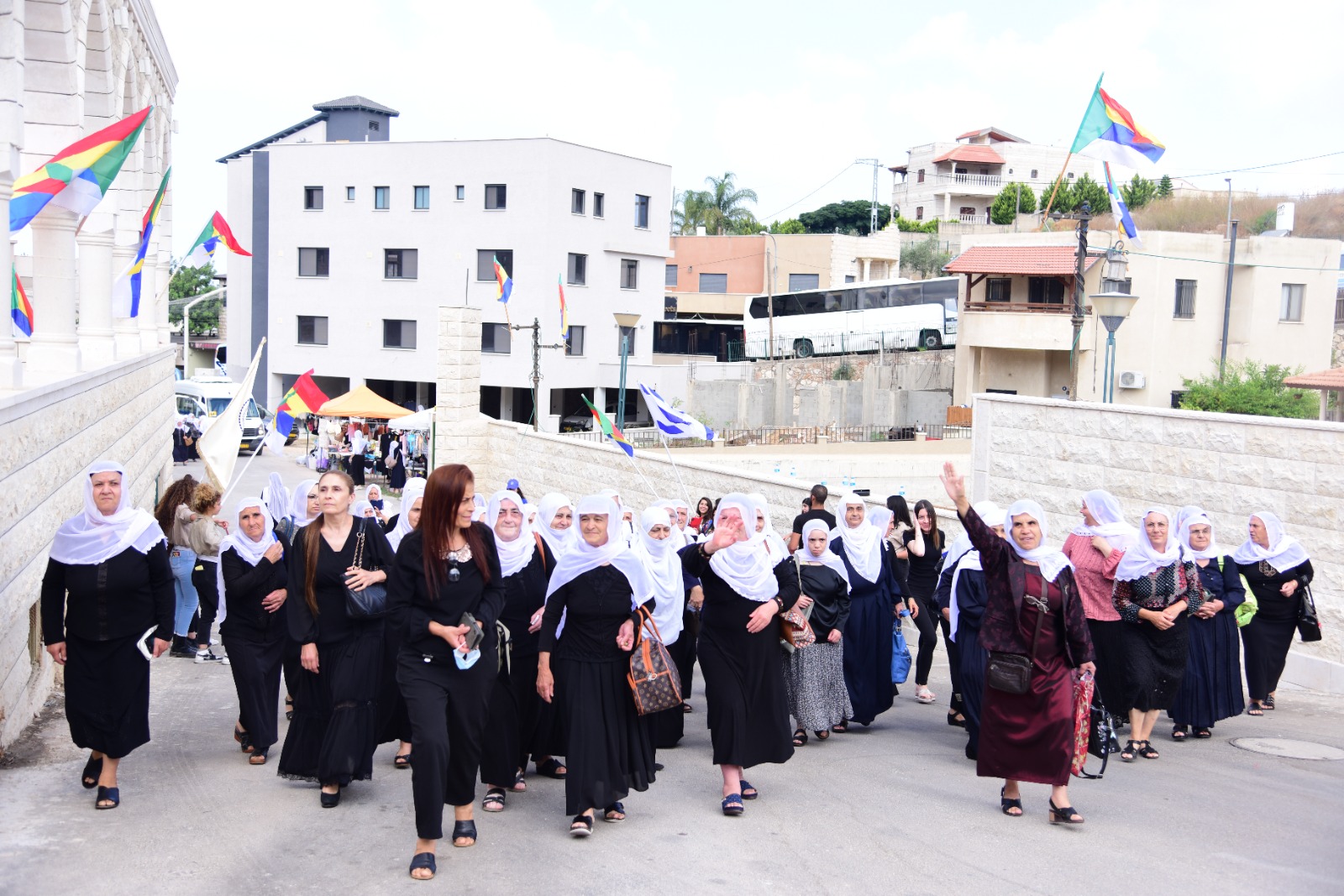 بمبادرة جمعية المناهل ومديرتها انشراح عزام: أبوسنان تحتضن يوم التراث للمرأة الدرزية بحضور كبير وأجواء عيدية باسمة