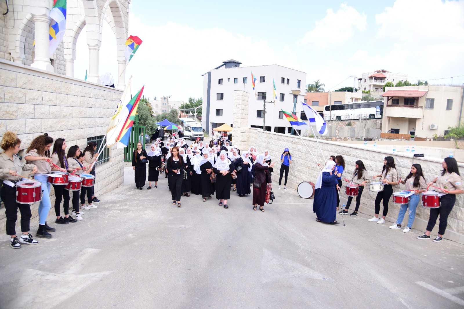 بمبادرة جمعية المناهل ومديرتها انشراح عزام: أبوسنان تحتضن يوم التراث للمرأة الدرزية بحضور كبير وأجواء عيدية باسمة