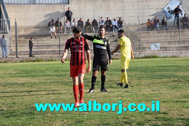 موقع البُرج تواجد لرصد الخبر والصور في مباراة هبوعيل أبناء كفرسميع وهبوعيل نحف