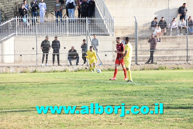 موقع البُرج تواجد لرصد الخبر والصور في مباراة هبوعيل أبناء كفرسميع وهبوعيل نحف