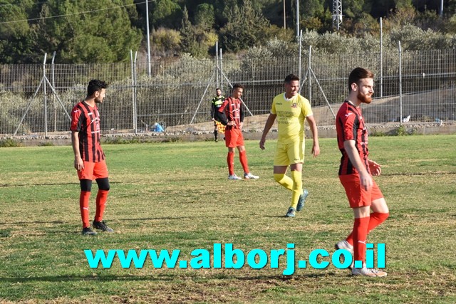 موقع البُرج تواجد لرصد الخبر والصور في مباراة هبوعيل أبناء كفرسميع وهبوعيل نحف