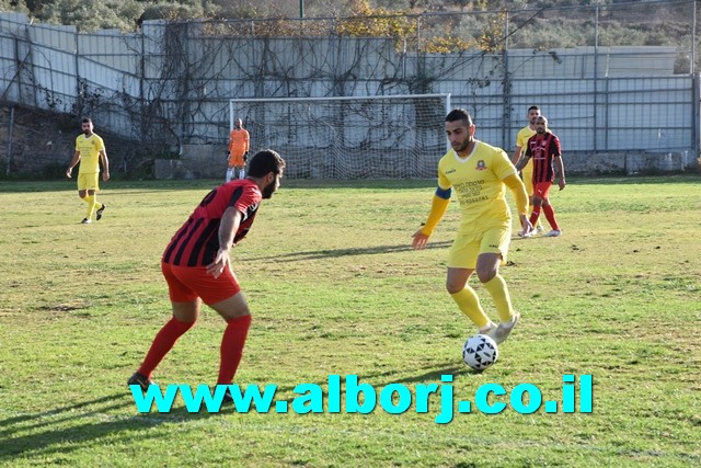 موقع البُرج تواجد لرصد الخبر والصور في مباراة هبوعيل أبناء كفرسميع وهبوعيل نحف