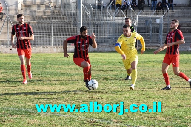 موقع البُرج تواجد لرصد الخبر والصور في مباراة هبوعيل أبناء كفرسميع وهبوعيل نحف