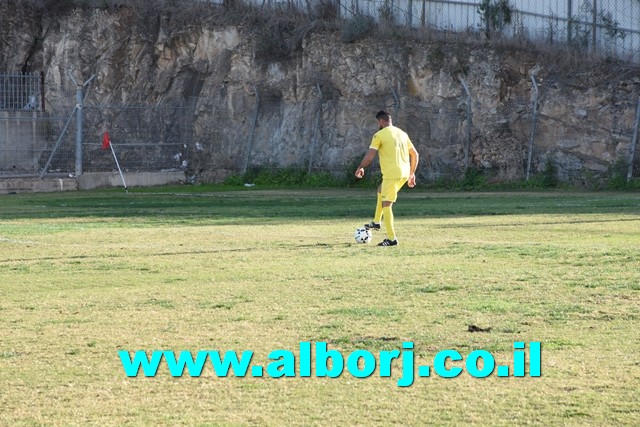 موقع البُرج تواجد لرصد الخبر والصور في مباراة هبوعيل أبناء كفرسميع وهبوعيل نحف