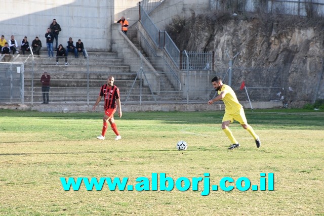 موقع البُرج تواجد لرصد الخبر والصور في مباراة هبوعيل أبناء كفرسميع وهبوعيل نحف