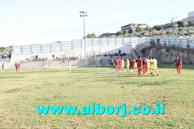 موقع البُرج تواجد لرصد الخبر والصور في مباراة هبوعيل أبناء كفرسميع وهبوعيل نحف