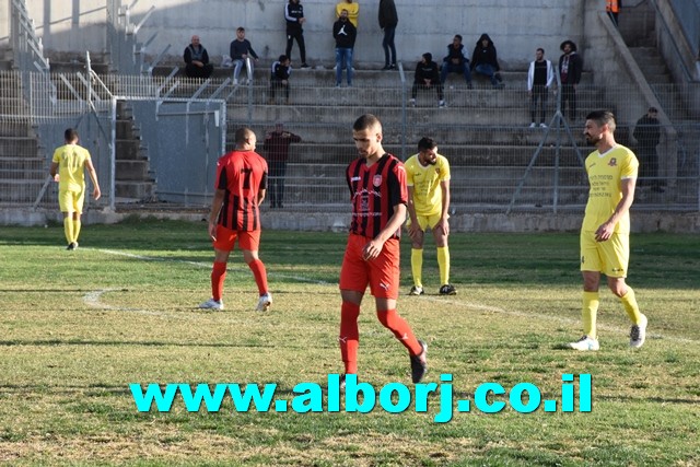 موقع البُرج تواجد لرصد الخبر والصور في مباراة هبوعيل أبناء كفرسميع وهبوعيل نحف