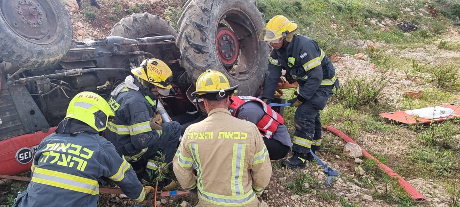 كرمئيل: مصرع شخص جراء انقلاب تراكتور عليه