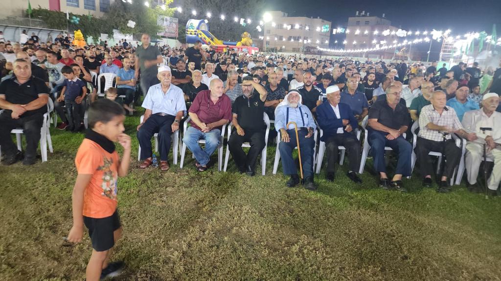 مهرجان ناجح جدا لذكرى المولد النبوي الشريف في قرية أبوسنان