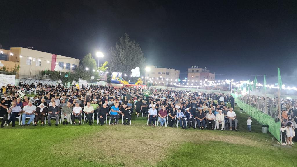 مهرجان ناجح جدا لذكرى المولد النبوي الشريف في قرية أبوسنان