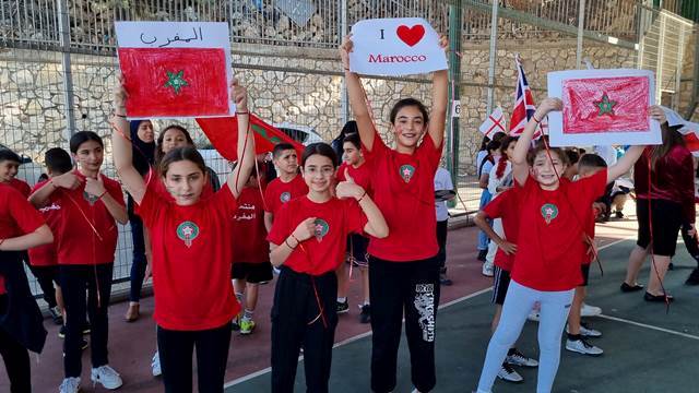 مونديال بطعم المحبة في مدرسة